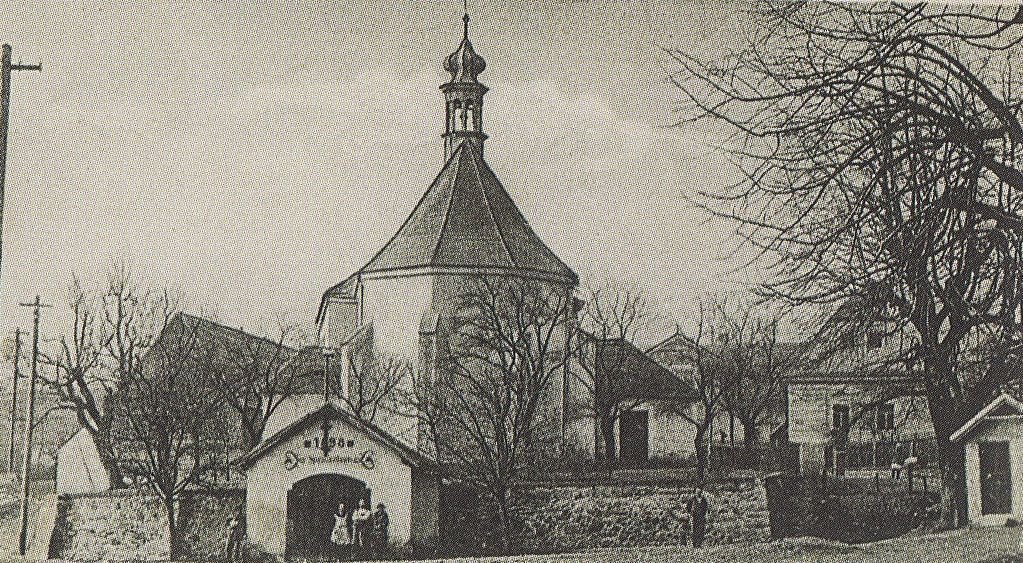 Fotografie kostela z roku 1928 – zdroj: Pavel Fiedler